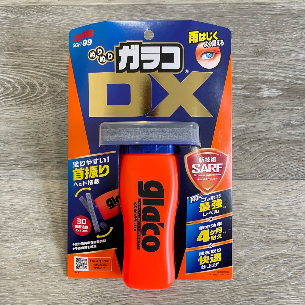 SOFT99 Window Care Glaco DX Glass Millor Coat Roll Glass Car 110ml Automotive